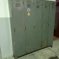 Armadietto spogliatoio vintage