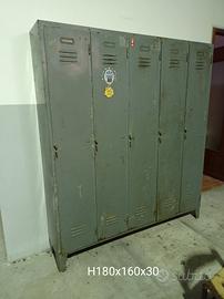 Armadietto spogliatoio vintage