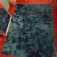 Tappeto a pelo lungo verde smeraldo Benuta