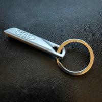 Portachiavi Acciaio Logo Audi