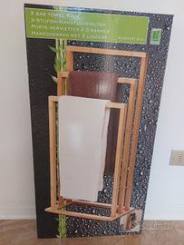 Porta asciugamani in bamboo
