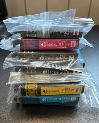 6 Cartucce Compatibili Epson 603XL XL
