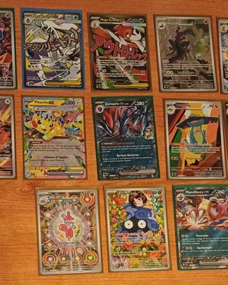 Lotto di carte pokemon