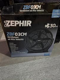 Ventilatore zephir 3 velocità