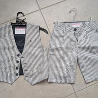completo bimbo gilet e bermuda PACIOTTI
taglia 6a