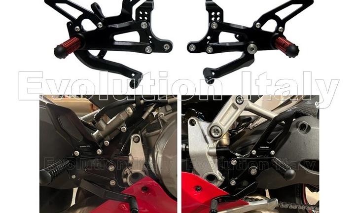 Pedane Arretrate Racing