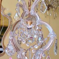 piccolo lampadario stile Maria Teresa 