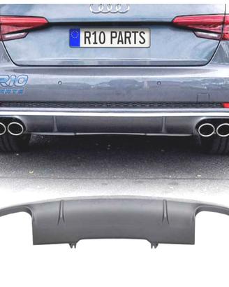 DIFFUSORE AUDI A4 B9 16-19 LOOK S4