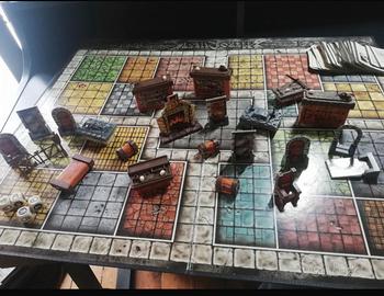Tabellone, carte e mobili HEROQUEST