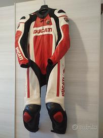 tuta ducati corse Dainese con protezioni 