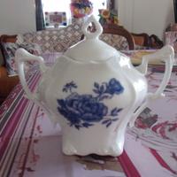 Zuccheriera ceramica vintage motivo floreale manic