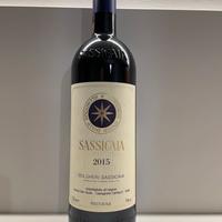 Sassicaia 2015 miglior vino del mondo