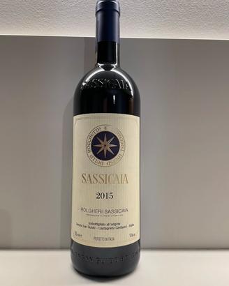 Sassicaia 2015 miglior vino del mondo