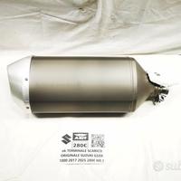 TERMINALE SCARICO ORIGINALE SUZUKI GSX R 1000 2017