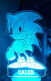 Lampada personalizzabile base led multicolor 