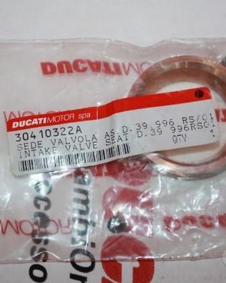 Sede valvola Asp. D.39 X Ducati 996Rs/01 30410322A