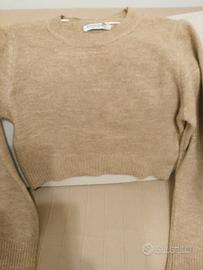 Maglione donna corto tg. S Stradivarius