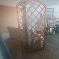 grata in legno per giardino 