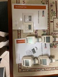 valvole termostatiche e centralina Q-3 MAX