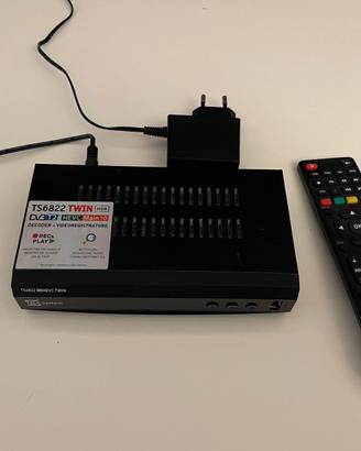 Decoder telesystem TS6822 registra anche usb