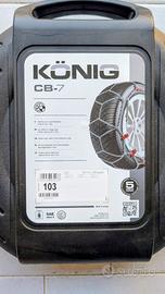 Catene da neve König CB-7 misura 103 (Ingombro 7mm