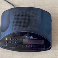 Radio sveglia vintage della Phonola