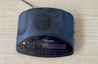 Radio sveglia vintage della Phonola