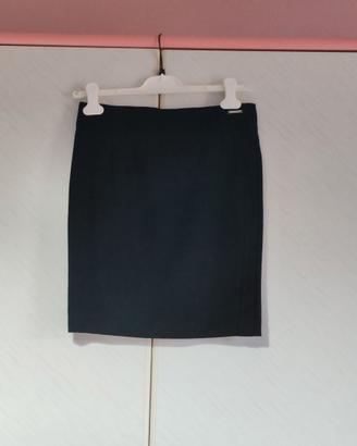 Minigonna tubino nera