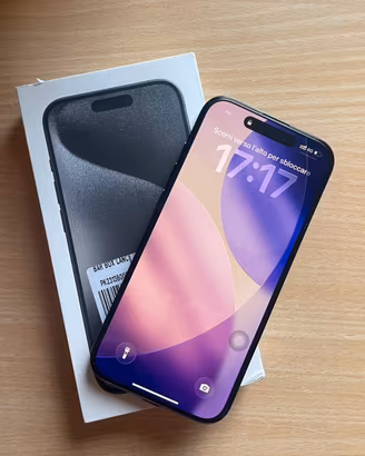iPhone 15 Pro 256 gb perfettamente funzionante