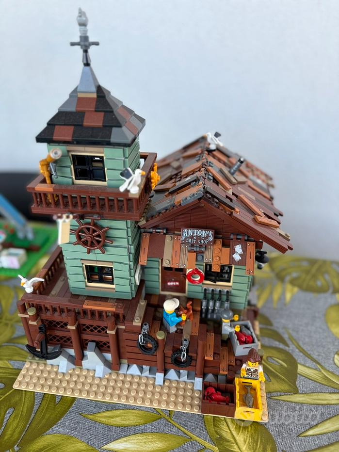 Lego Fishing Lego Ideas Pescatori Old Fishing Store Vecchio