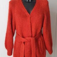 Cardigan in misto mohair taglia unica
