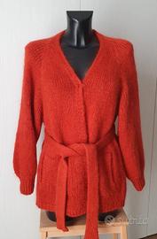 Cardigan in misto mohair taglia unica
