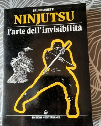 Ninjutsu di Bruno Abbietti libro vintage 