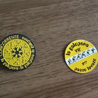 Stemma concorrente e adesivo, La Galopera 1977.