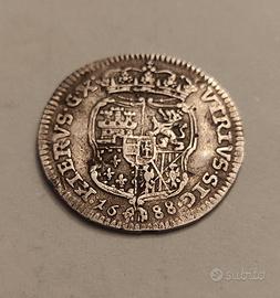 Carlino 1688 Carlo II Napoli 