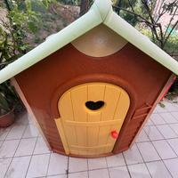 Casetta scivolo altalena tavolino con sedie