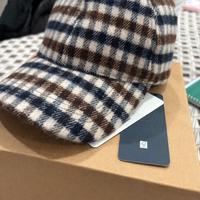 Cappello lana Aquascutum of London a quadri check