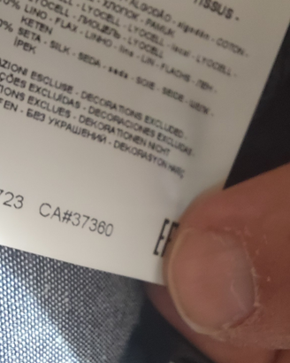 Pantalone emporio armani taglia 31