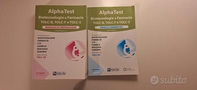 Alpha test Biotecnologie e farmacia 