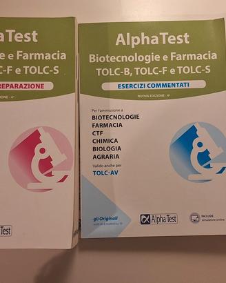 Alpha test Biotecnologie e farmacia 