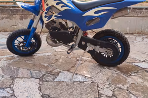 Mini Cross 49cc Blu Super Dirt - Funzionante