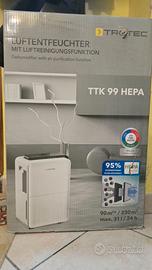Deumidificatore e depuratore d'aria TTK 99 HEPA