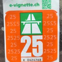 Vignetta Autostrada Svizzera 