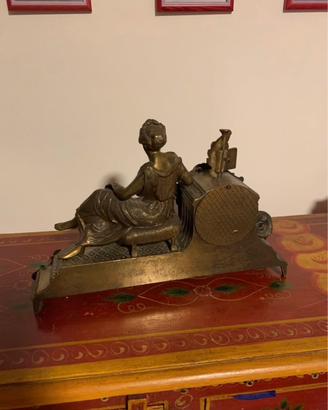 Cassa per orologio da camino francese fine ‘800