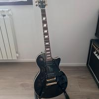 Chitarra nera stile Les Paul (marca eXtreme)