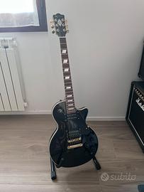 Chitarra nera stile Les Paul (marca eXtreme)