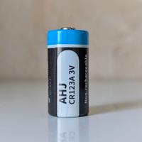 CR123A Batteria 3V capacità 1600mAh per fotocamere