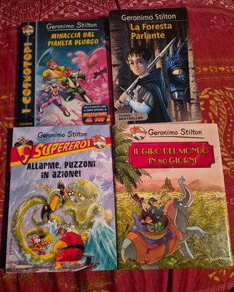Geronimo Stilton - 4 libri x ragazzi
