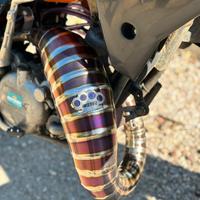 Dbr in titanio viola per 125