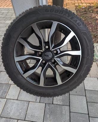 cerchi in lega MAK vw 5x112 con gomme invernali
